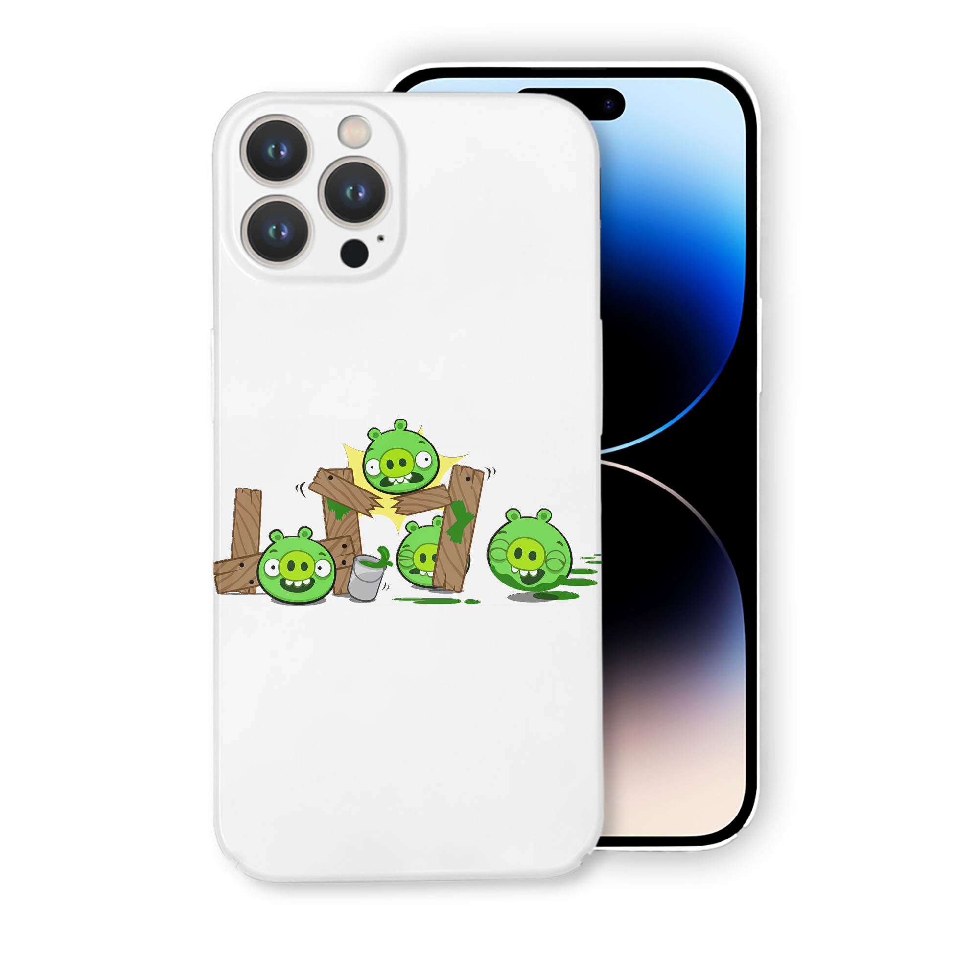 （画像用） Angry Birds アングリーバード 【iPhone 14シリーズ対応】ハードケース